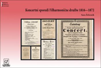 Naslovnica za Koncertni sporedi filharmonične družbe 1816—1872